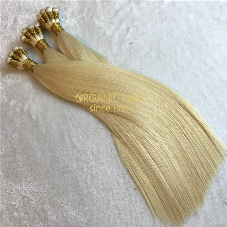 #60 Hand tied Layered weft-can not be cut  A116